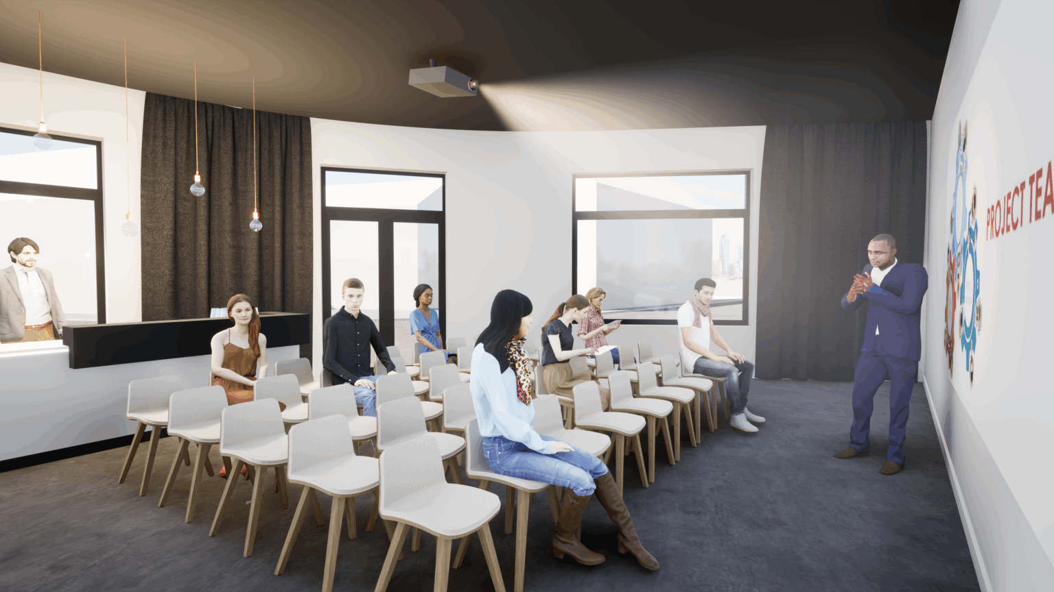 Intérieur - Salle PopUp 1