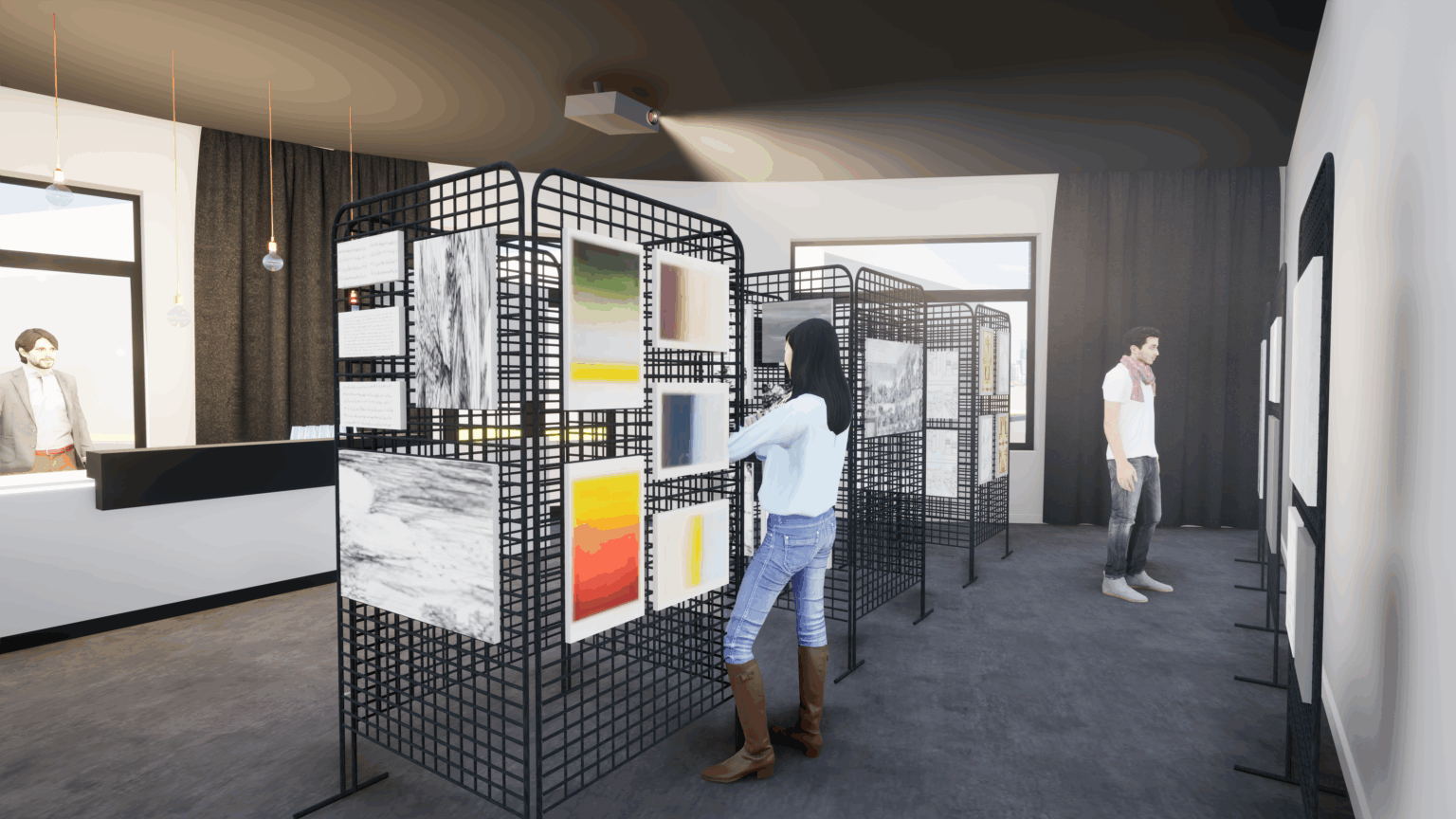 Intérieur - Salle PopUp 1 - Expo