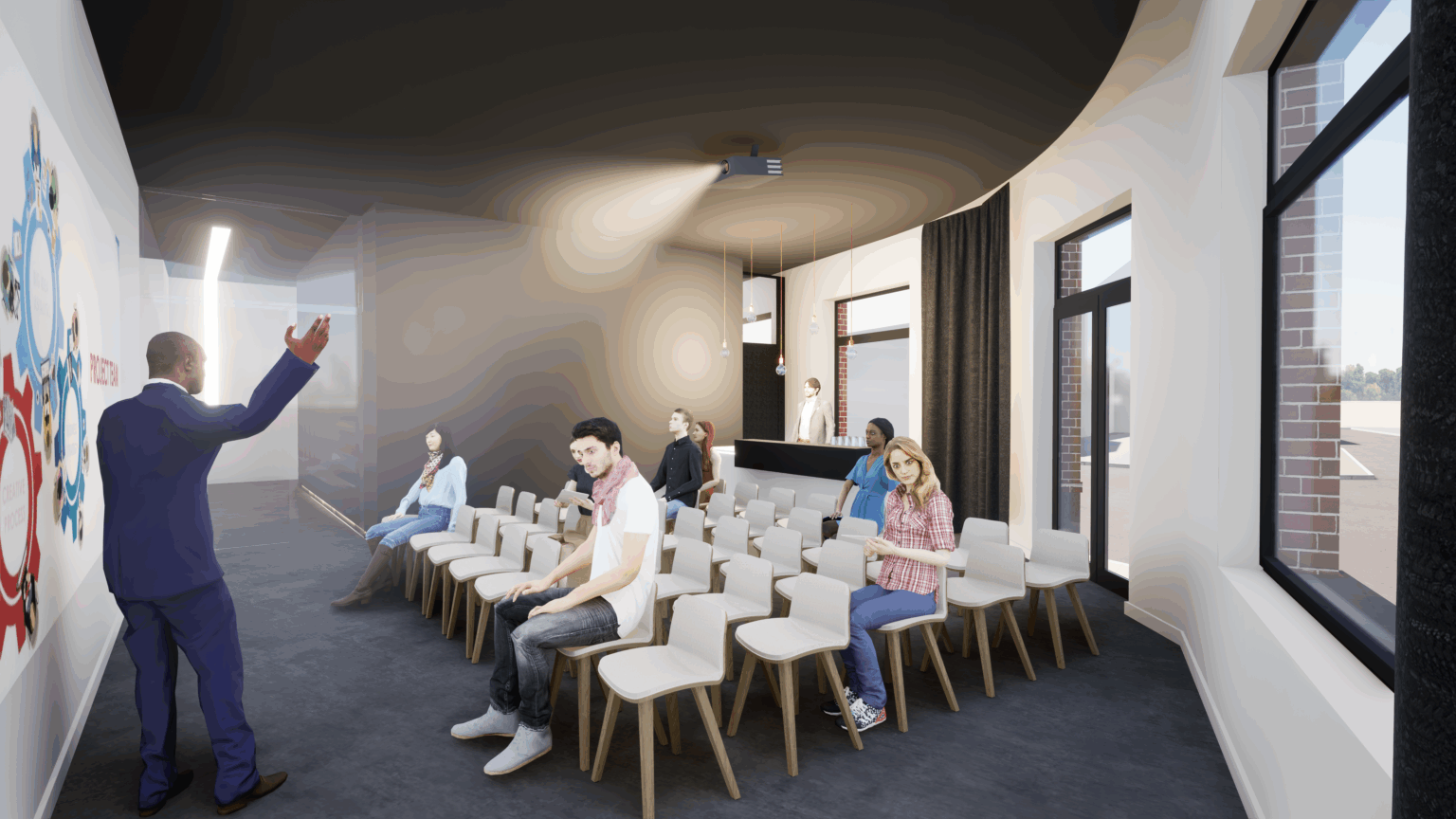 Intérieur - Salle PopUp 2